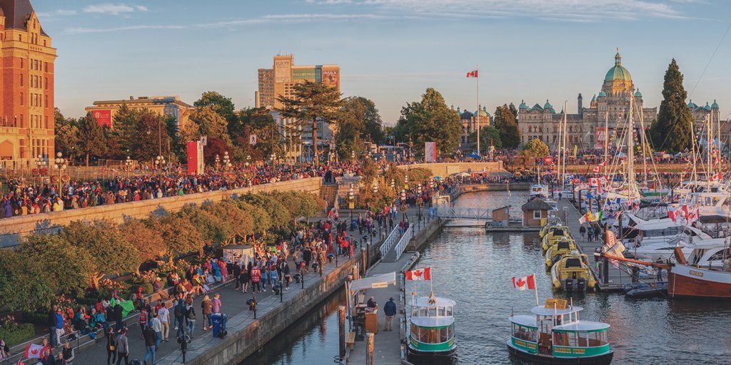 City of Victoria's Inner Harbour