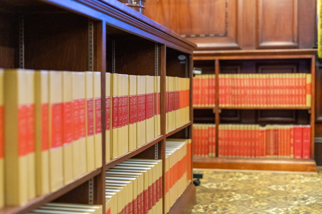 B.C. legislative library bookstacks